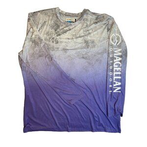 Magellan Outdoors Cooling Long Sleeve Fishing Shirt XXL Boyfriend Fit